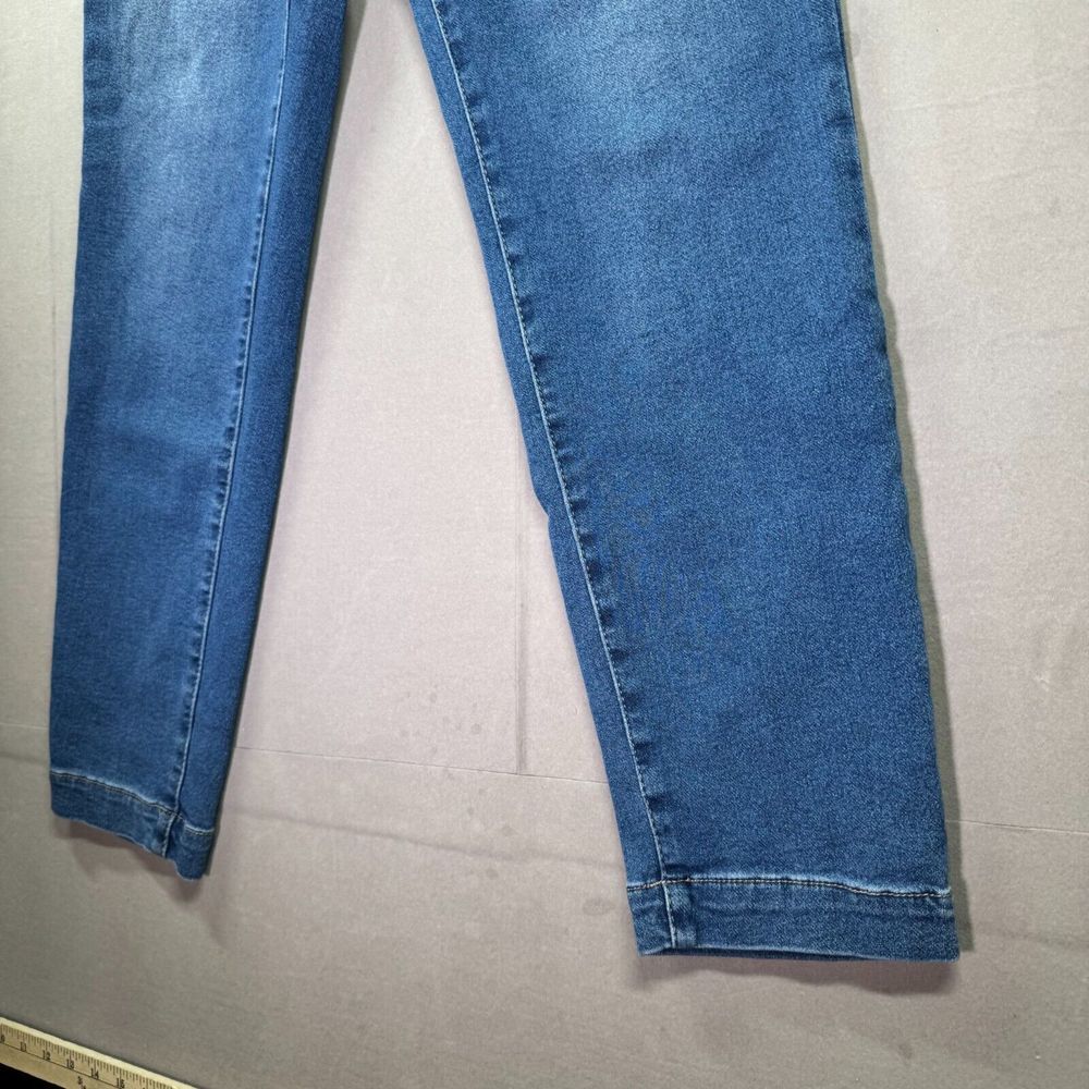 Nanette Lepore Jeans Womens 12 Belle High Rise Skinny Denim Ankle Patch Pockets - Picture 10 of 11